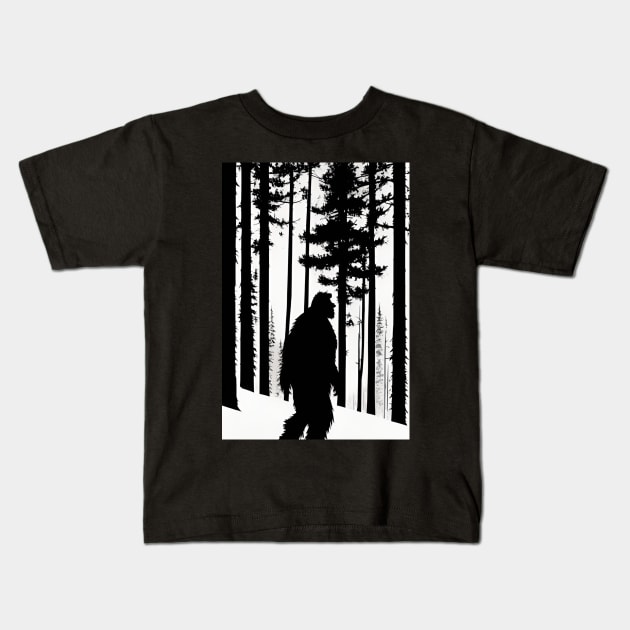 Mythical Forest Dweller Kids T-Shirt by GoodSirWills Place